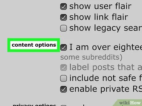 Reddit चरण 9. पर NSFW सामग्री सक्षम करें
