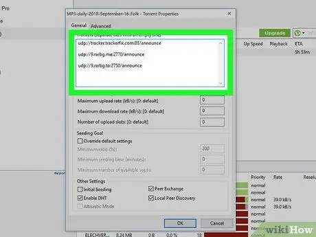 Padidinkite sėklų skaičių „Utorrent“12 veiksme