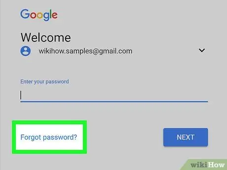 Pulihkan Kata Laluan Gmail Langkah 2