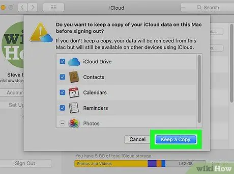 ICloud 6 қадамын өшіріңіз