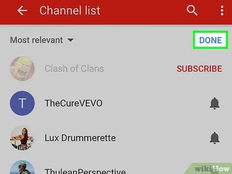 Manage Your Subscriptions on YouTube Step 10