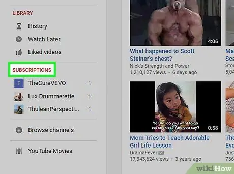 Manage Your Subscriptions on YouTube Step 13
