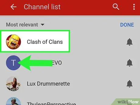 Verwalten Sie Ihre Abonnements auf YouTube Schritt 5