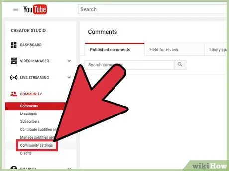 Deshabilitar comentarios en videos en YouTube Paso 27