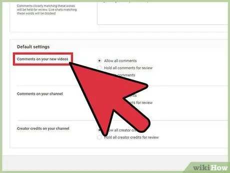 Deaktiver kommentarer til videoer på YouTube Trin 8