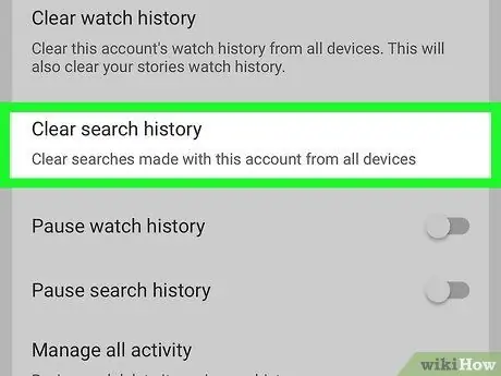 Clear Your YouTube History Step 6