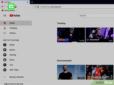 Popravite grešku na cijelom ekranu Google Chrome YouTube, korak 1