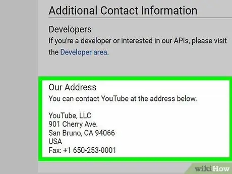 Contact YouTube Step 49