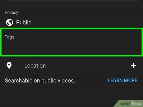 YouTube -da Etiketlər əlavə edin Addım 19