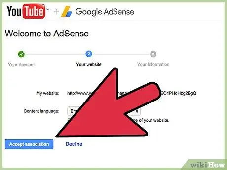 Odkaz AdSense na váš účet YouTube Krok 11