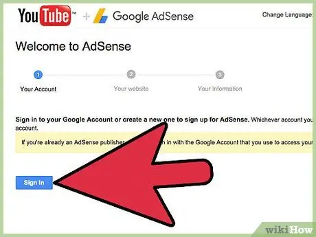 AdSense veza sa vašim YouTube računom 9. korak