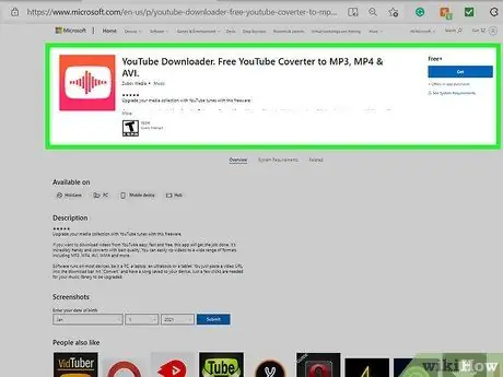 ดาวน์โหลดภาพยนตร์เต็มจาก YouTube ด้วย YouTube Downloader ขั้นตอนที่ 1