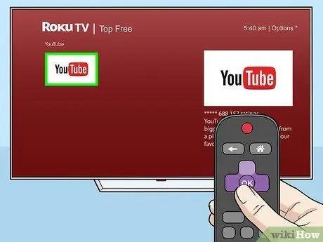 Pridobite YouTube na Roku 4. korak