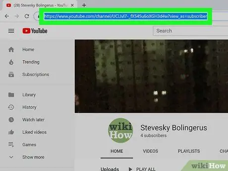 Ստեղծեք բաժանորդագրության հղում YouTube ալիքի համար Քայլ 4
