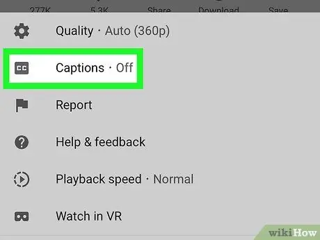 Turn On YouTube Subtitles Step 10