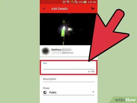 Umístěte video na YouTube z mobilního telefonu Krok 17