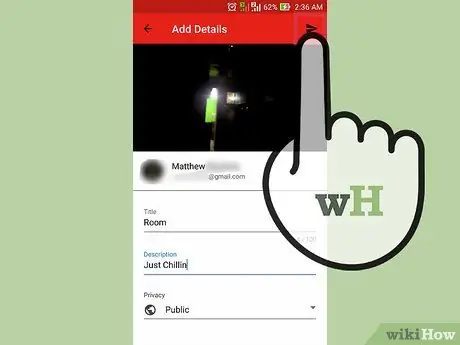 Maglagay ng Video sa YouTube mula sa isang Cellphone Hakbang 21