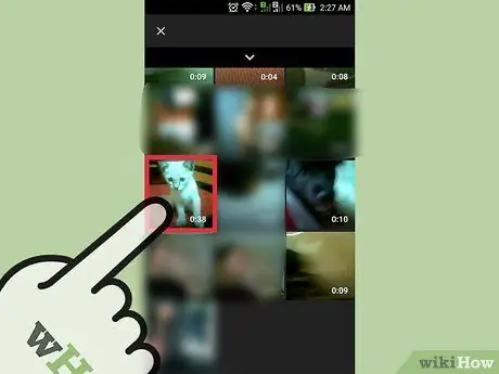 Ponga un video en YouTube desde un teléfono celular Paso 6