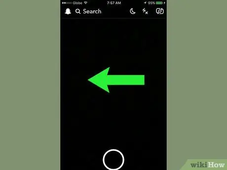 Padamkan Cerita Snapchat Langkah 2