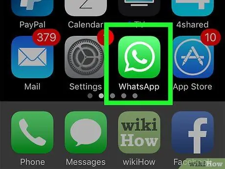 Add a Contact on WhatsApp Step 1