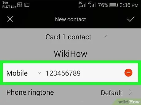 Ajouter un contact sur WhatsApp Étape 14