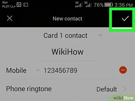 Ajouter un contact sur WhatsApp Étape 15