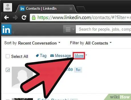 Linkedin– ზე კავშირის წაშლა ნაბიჯი 4