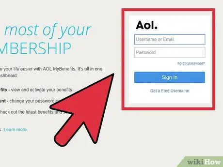 Add Screen Name to AOL Step 2