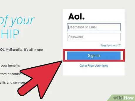 Προσθήκη ονόματος οθόνης στο AOL Βήμα 3