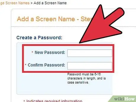 Add Screen Name to AOL Step 6