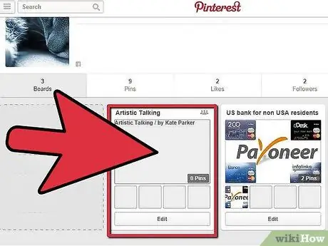 Eliminare una bacheca su Pinterest Passaggio 7