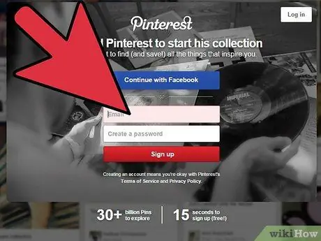 Pinterest'te Arama Geçmişinizi Silin 1. Adım