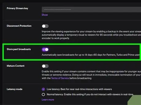 Spremite Twitch videozapise Korak 5