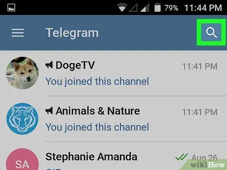 Tafuta Kituo kwenye Telegram kwenye Android Hatua ya 8