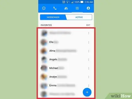 Sinhronizujte kontakte sa Facebook Messenger -om Korak 3