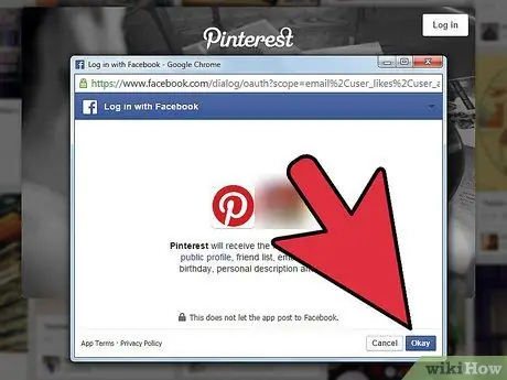 قم بتوصيل Pinterest بـ Facebook الخطوة 4