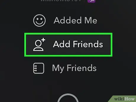 Cari Orang di Snapchat Langkah 10