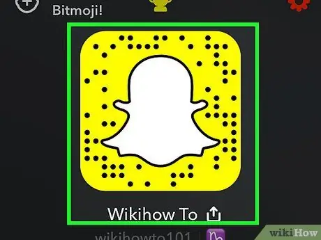 Otsige inimesi Snapchatist 2. samm