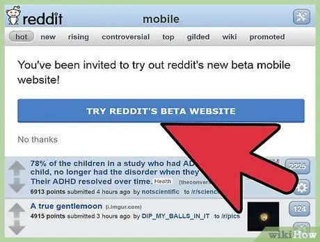 Tuma Ujumbe kwenye Reddit Hatua ya 1