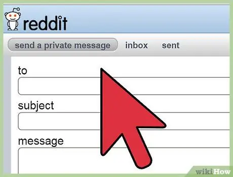 Send Messages on Reddit Step 4