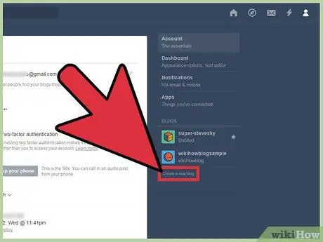 Tumblr Adınızı Değiştirin Adım 1