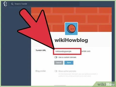 Cambia il tuo nome Tumblr Passaggio 2