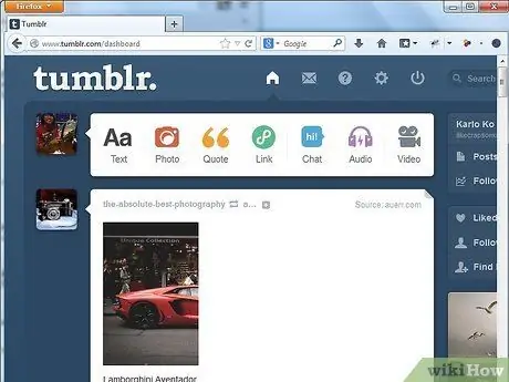 Tumblr URL мекенжайын өзгерту 2 -қадам