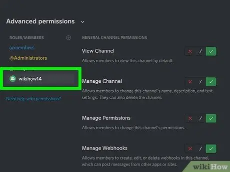 Компьютерде немесе Mac компьютерінде Discord арнасын құлыптау 11 -қадам