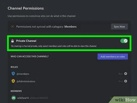 Bloquear um canal Discord em um PC ou Mac Etapa 16