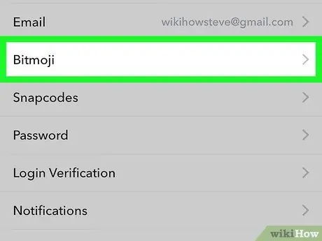 Använd Bitmoji på Snapchat Steg 12
