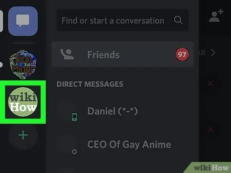 Jemput Orang ke Pelayan Discord pada Android Langkah 3