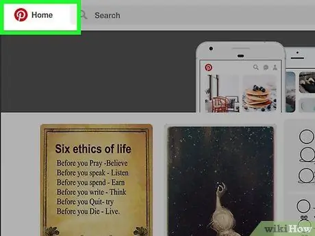 გამოიყენეთ Pinterest ნაბიჯი 2