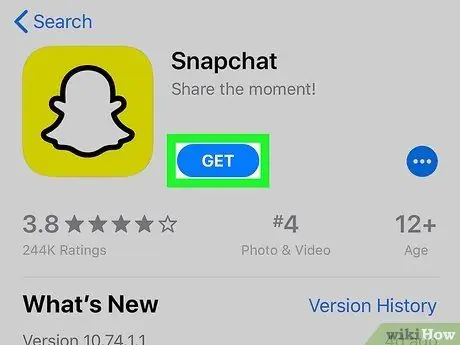 Gunakan Snapchat Langkah 1