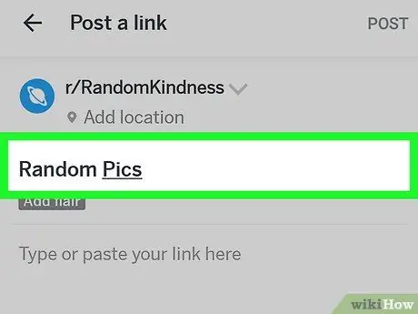 Kirimkan Beberapa Gambar di Reddit pada Android Langkah 15